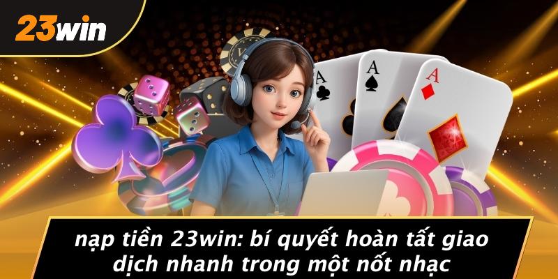nạp tiền 23win