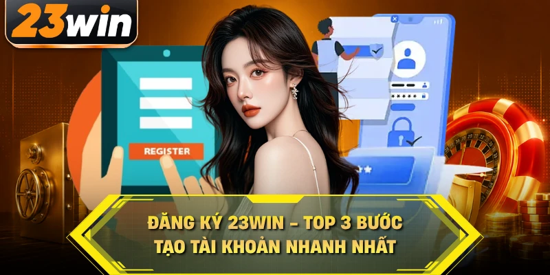 Đăng Ký 23WIN - Top 3 Bước Tạo Tài Khoản Nhanh Nhất