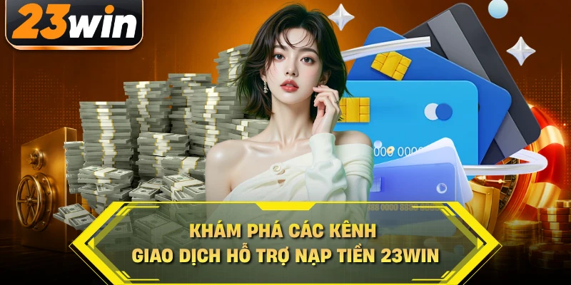 Khám phá các kênh giao dịch hỗ trợ nạp tiền 23WIN