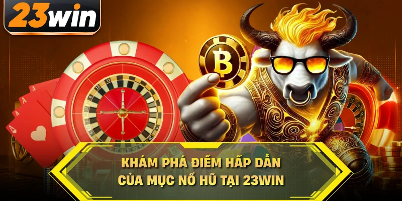 Khám phá điểm hấp dẫn của mục nổ hũ tại 23WIN