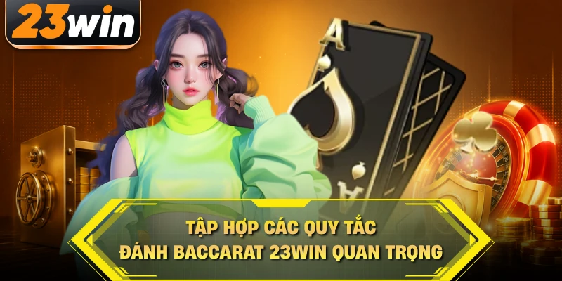 Tập hợp các quy tắc đánh baccarat 23WIN quan trọng