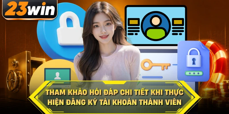 Tham khảo hỏi đáp chi tiết khi thực hiện đăng ký tài khoản thành viên