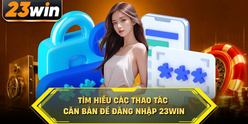 Tìm hiểu các thao tác căn bản để đăng nhập 23WIN